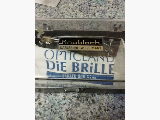 Knobloch Schießbrille mit Irisblenden