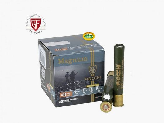 FIOCCHI cartucce MAGNUM cal.410 gr.18 pb.6