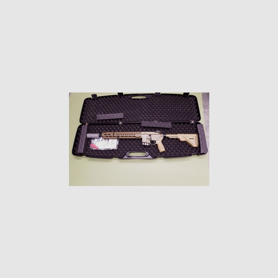 Heckler & Koch MR 223 A3 sandfarben 16,5 Kaliber .223 Remington Selbstladebüchse AR15 MR223, Bild 6 von 6