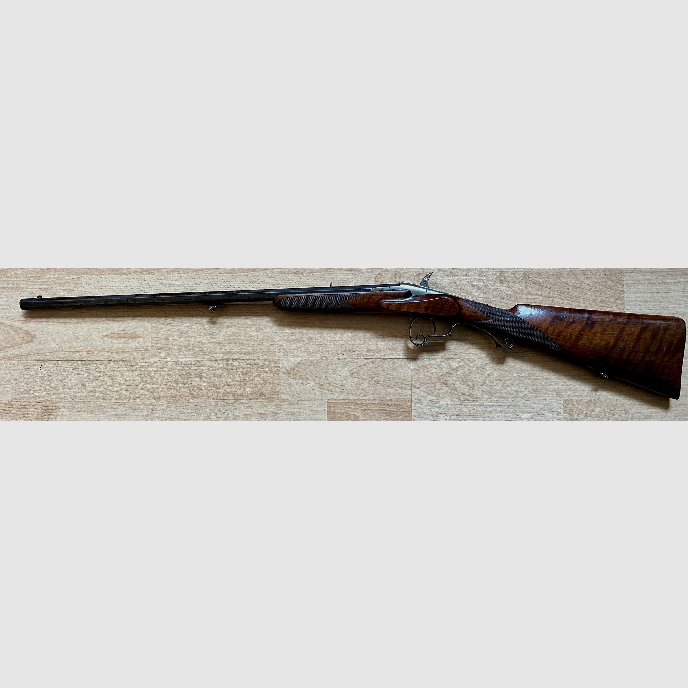 9mm Flobert Tesching Flinte Warnant- System Luxus "Zimmerstutzen" Salon,- Sammlerwaffe (ähnlich Ferlach) Antik, Schädlingsbekämpfung