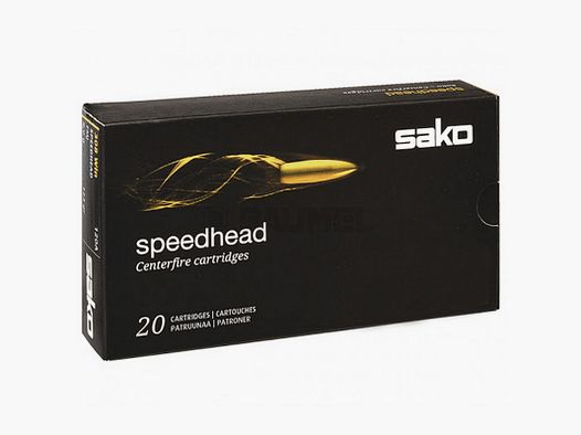 BOITE DE 50 CARTOUCHES SAKO CAL.7,62X53 REM RANGE SPEEDHEAD FMJ 123 GRS