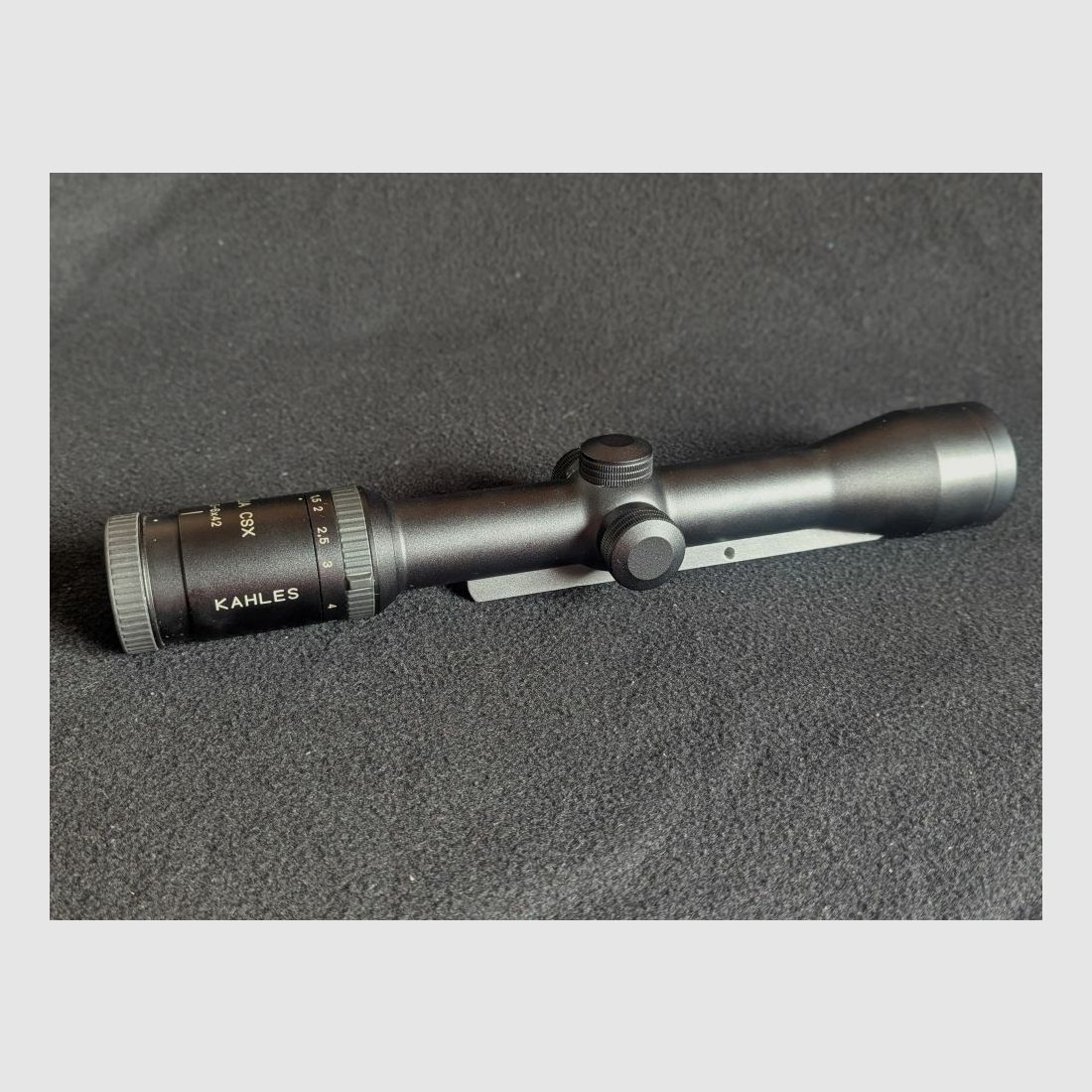 Kahles CSX 1,5-6x42 mit LP und Schiene