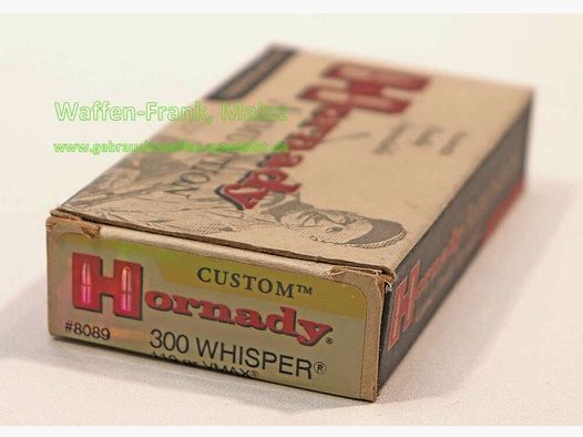 Hornady / USA Büchsenpatronen Custom .300 Whisper