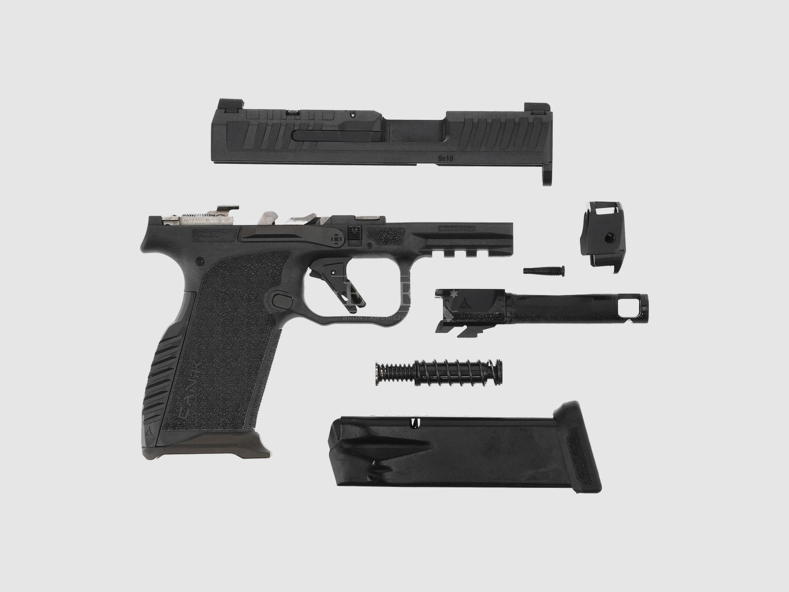 Pistola semiautomática Canik PRIME Radian cal. 9x19 Negra, imagen 13 de 15
