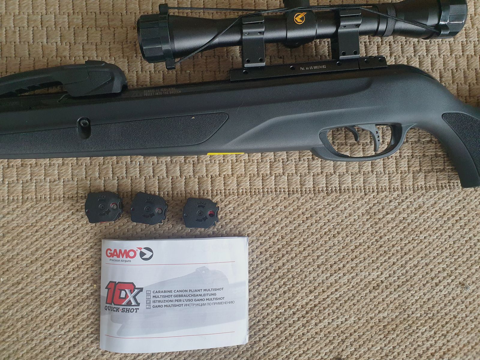 Gamo Luftgewehr 10x Quick Shot 