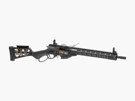 G&G LevAR 15" Gas Powered Lever Action Rifle in Schwarz Airsoft frei ab 18