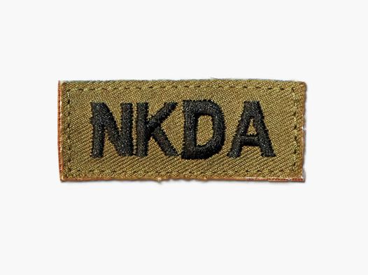 Fritzsch Textilabzeichen NKDA Klett khaki