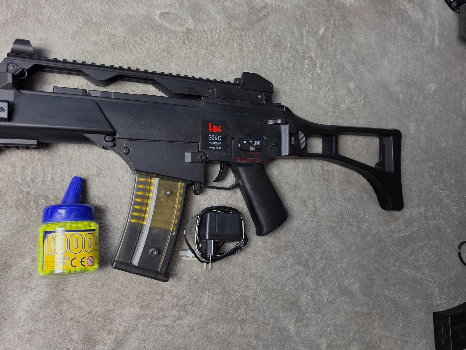 Heckler & Koch G36 C Dual Power Softair AEG set completo – Estado top con accesorios, imagen 3 de 5