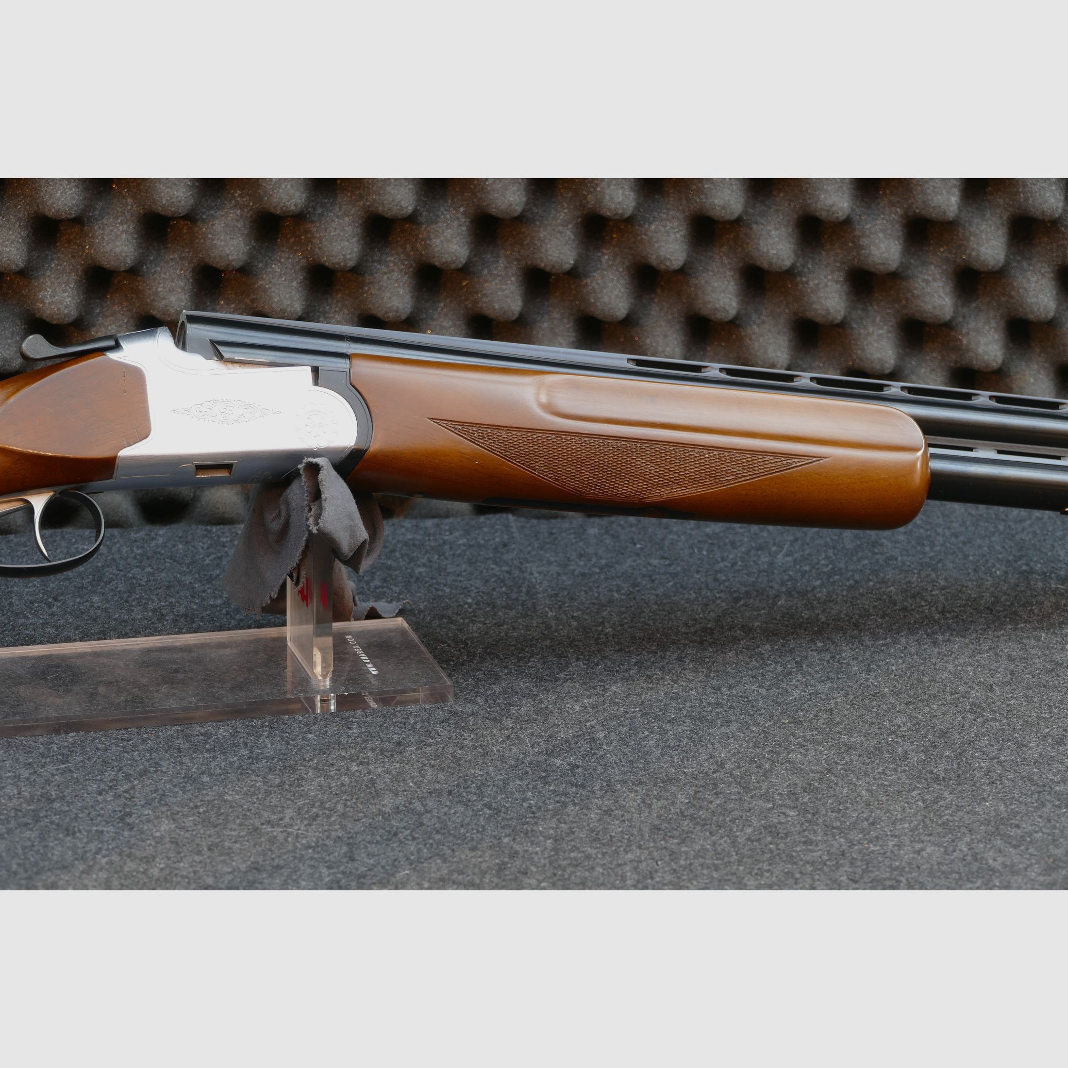 Luger – escopeta de doble cañón, cal. 12/70, perdigones de acero hasta 3,25 mm