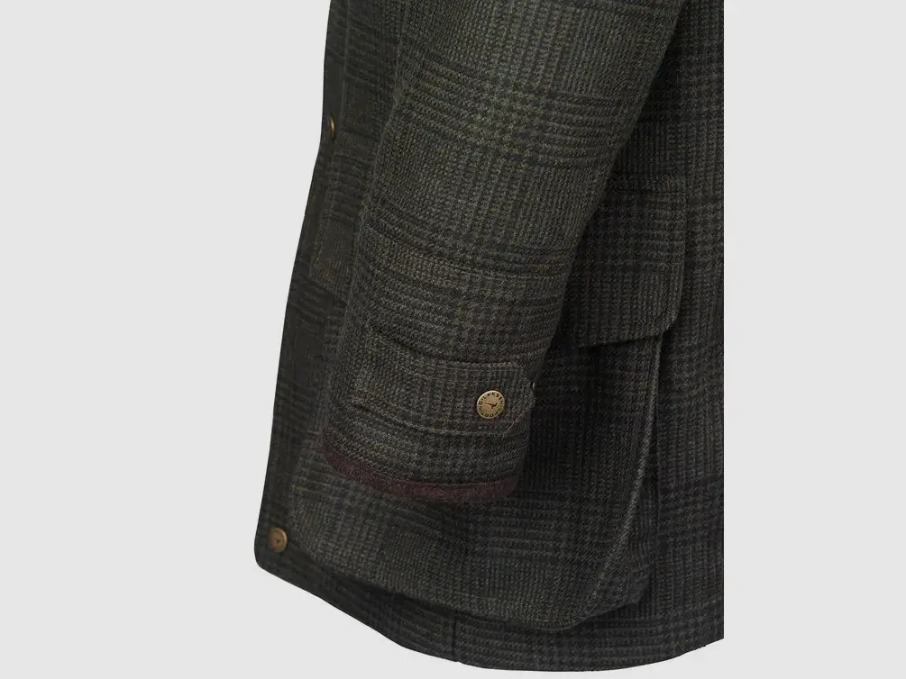 Laksen Willow Fairfax CTX manteau en tweed, willow, image 3 sur 6