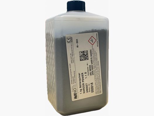 WANO HARZER BÖLLERPULVER - 0,5 - 2,0 MM - 1 KG