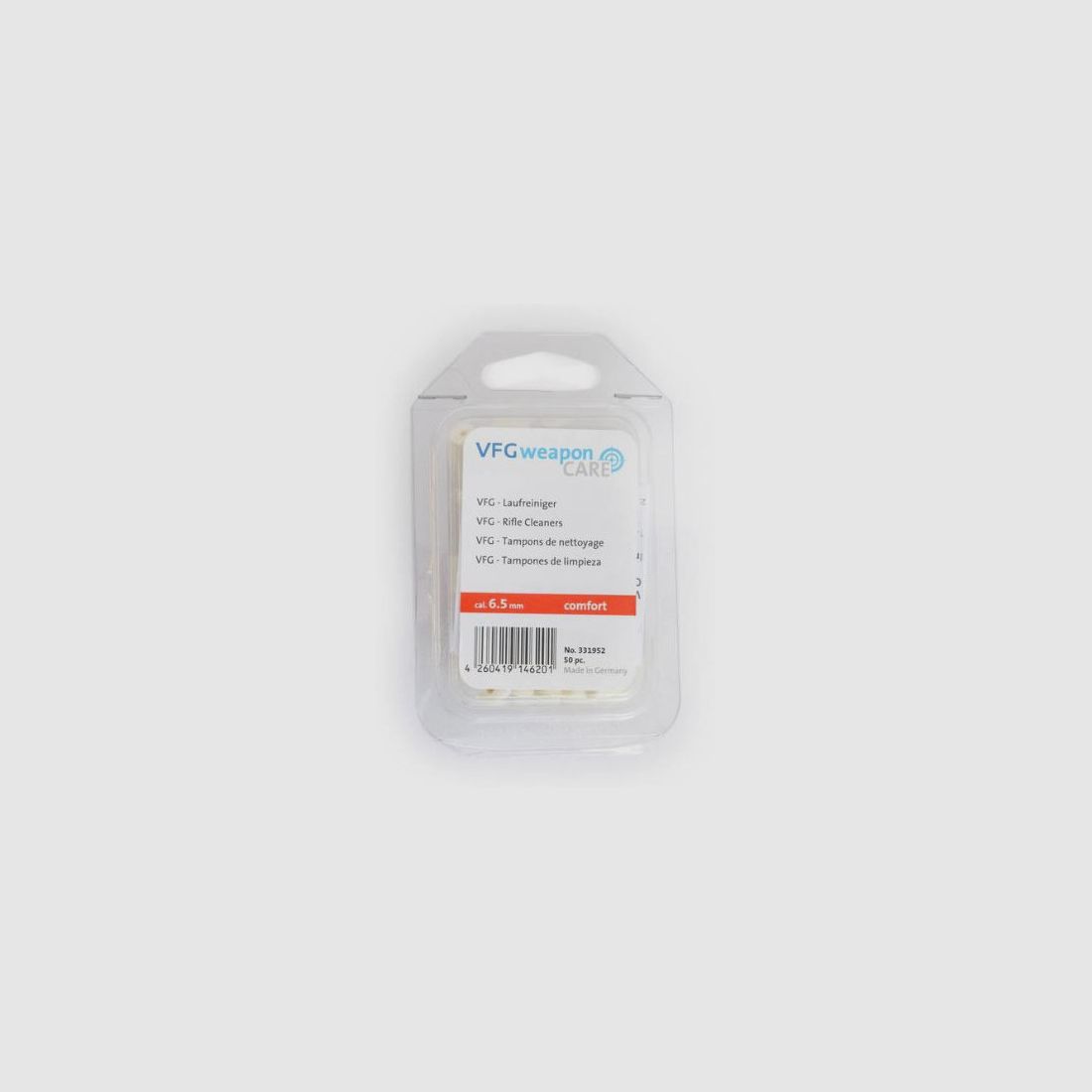 Vilt voor getrokken loop kal. 6,5 mm mod. 331952 VFG Weaponcare, afbeelding 2 van 2