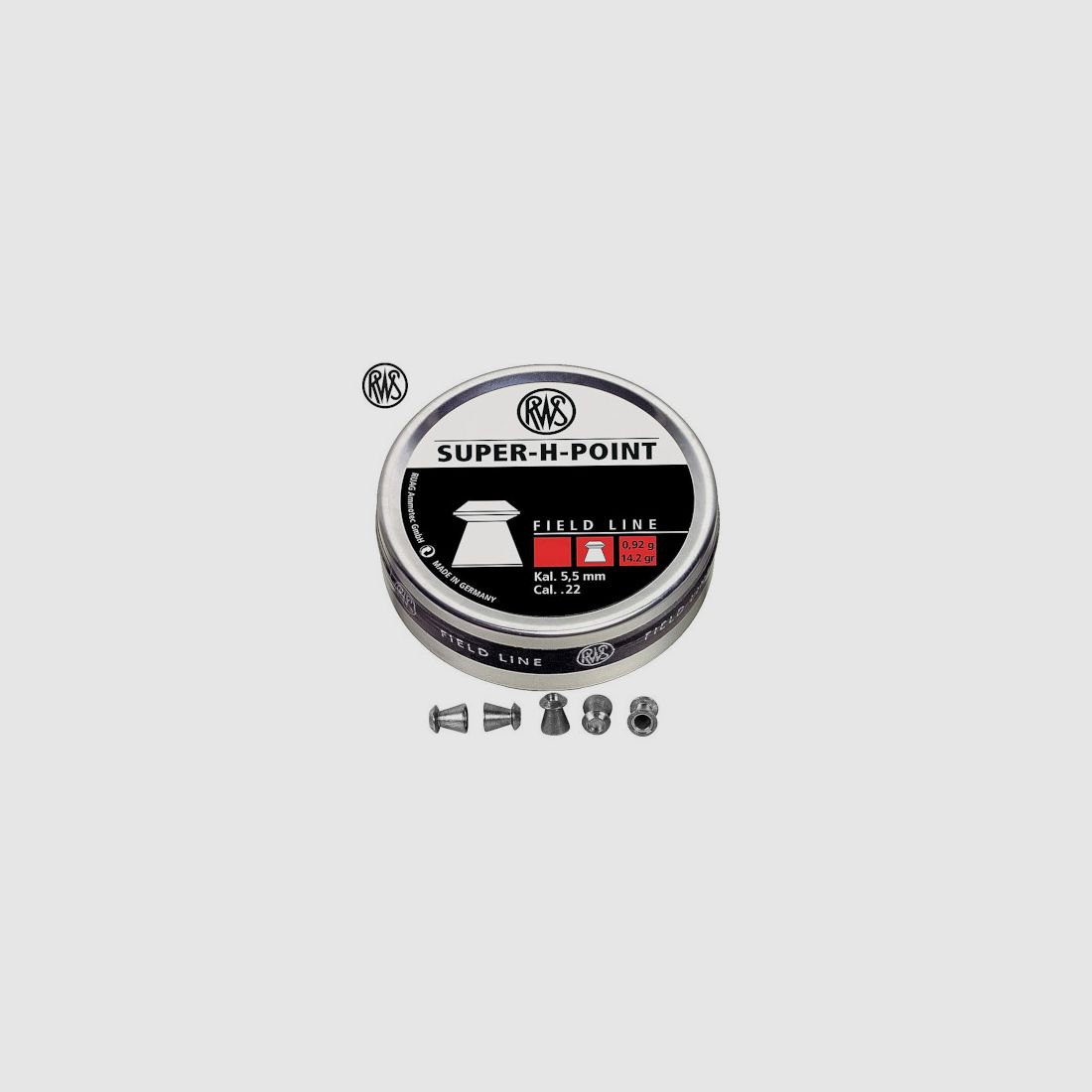 RWS Super H-Point 5.5 mm 14.2 gr