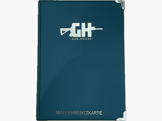 WBK FOLDER FOR PROTECTORS AND HUNTERS WITH ADDITIONAL INSERTS - GREEN WITH MOTIF