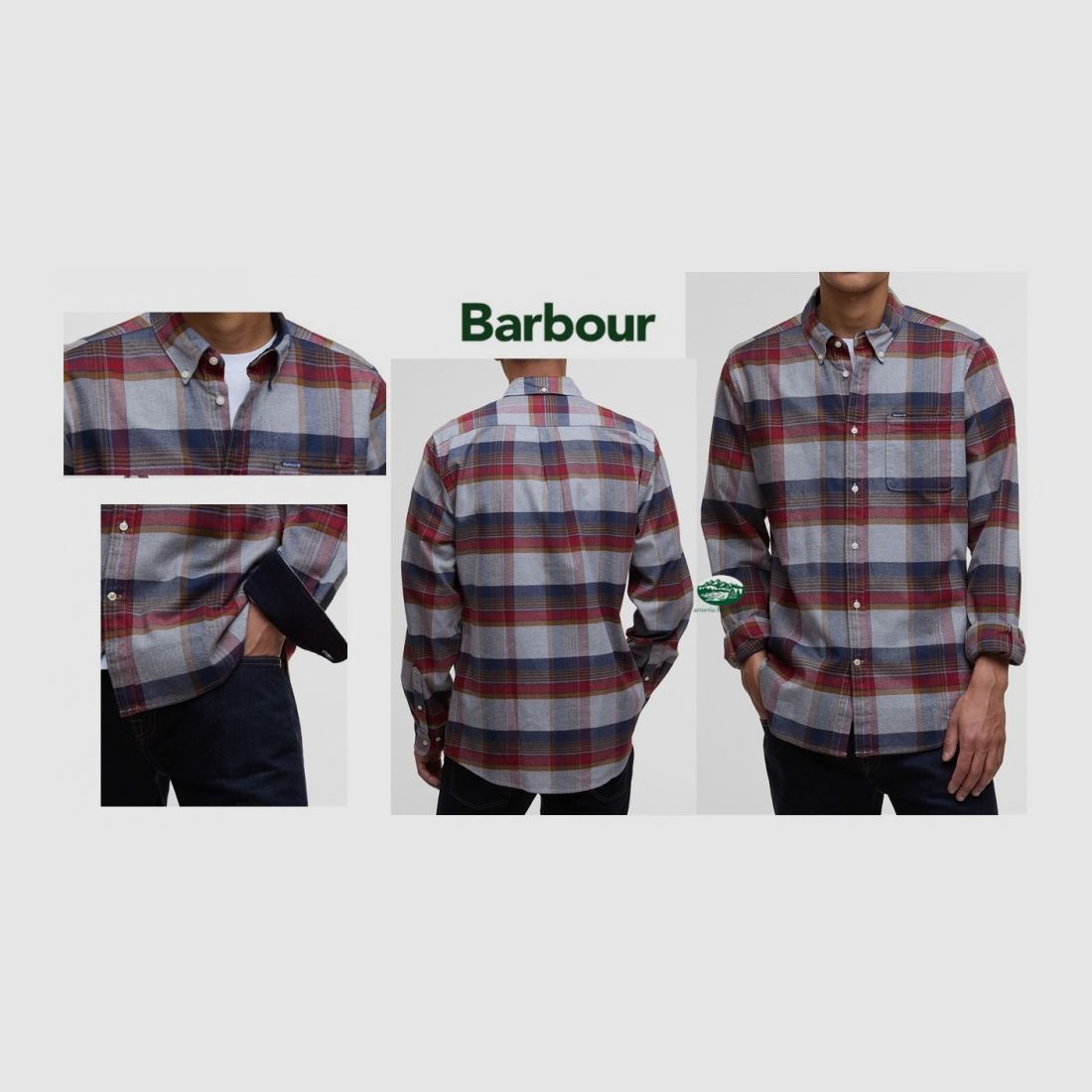 BARBOUR Koszula Portdown krojona na miarę