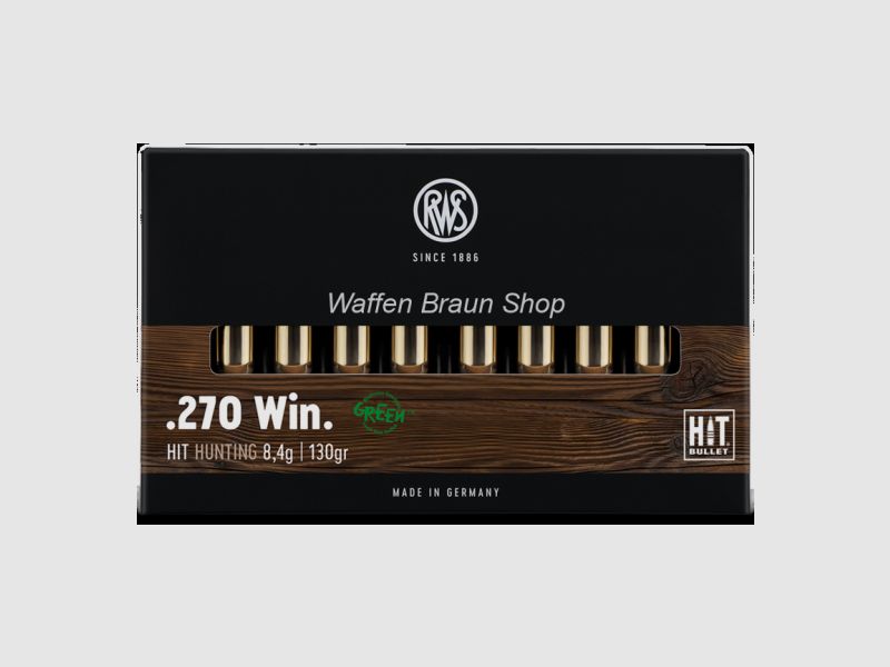 RWS .270WIN HIT8,4g/130grs.