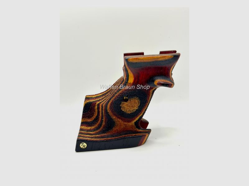 Erma Griff Rink für Pistole Mod. 85, schwarz/rot, rechts, Gr. M, gebraucht