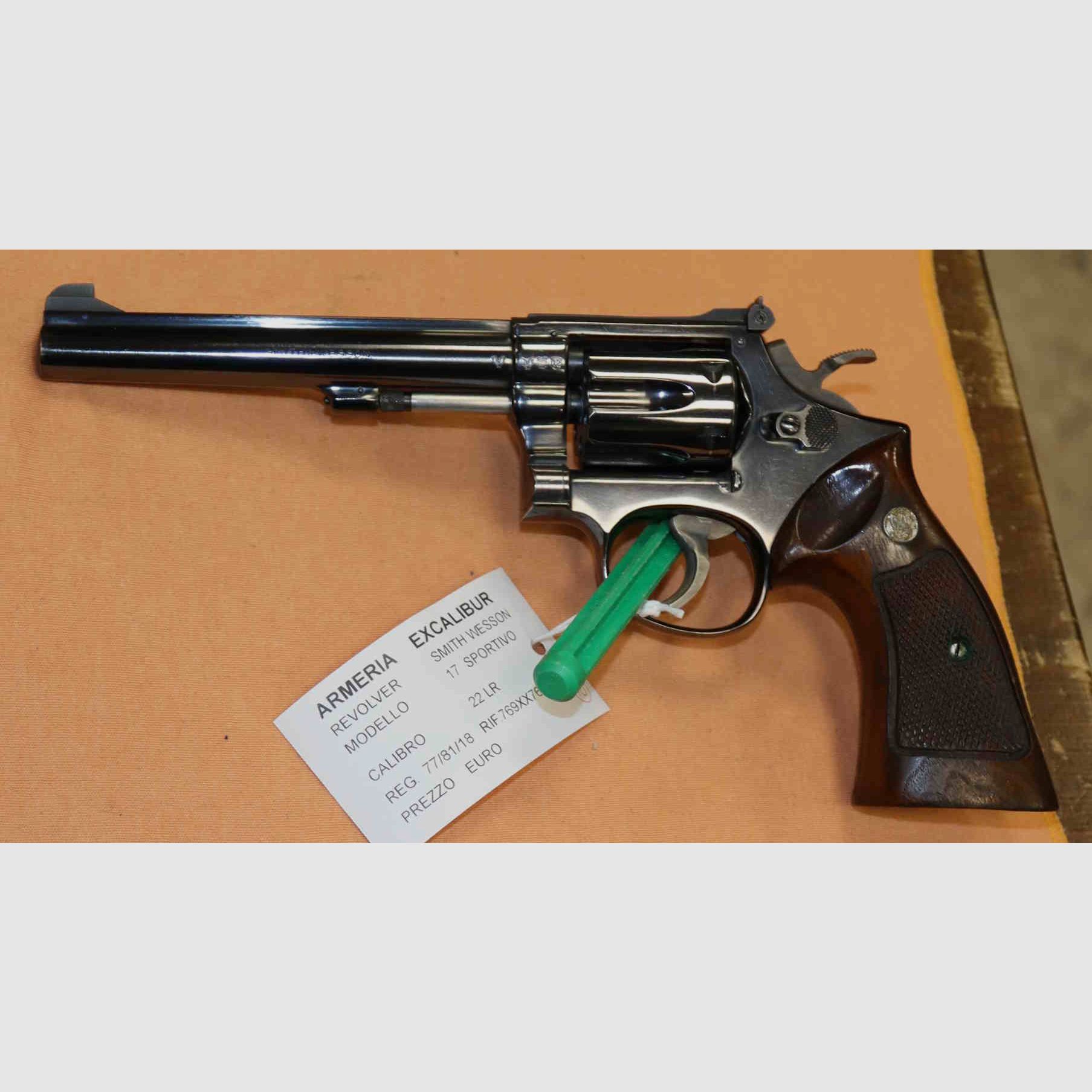 Smith & Wesson Model K17 .22LR Sport Revolver, image 6 of 8