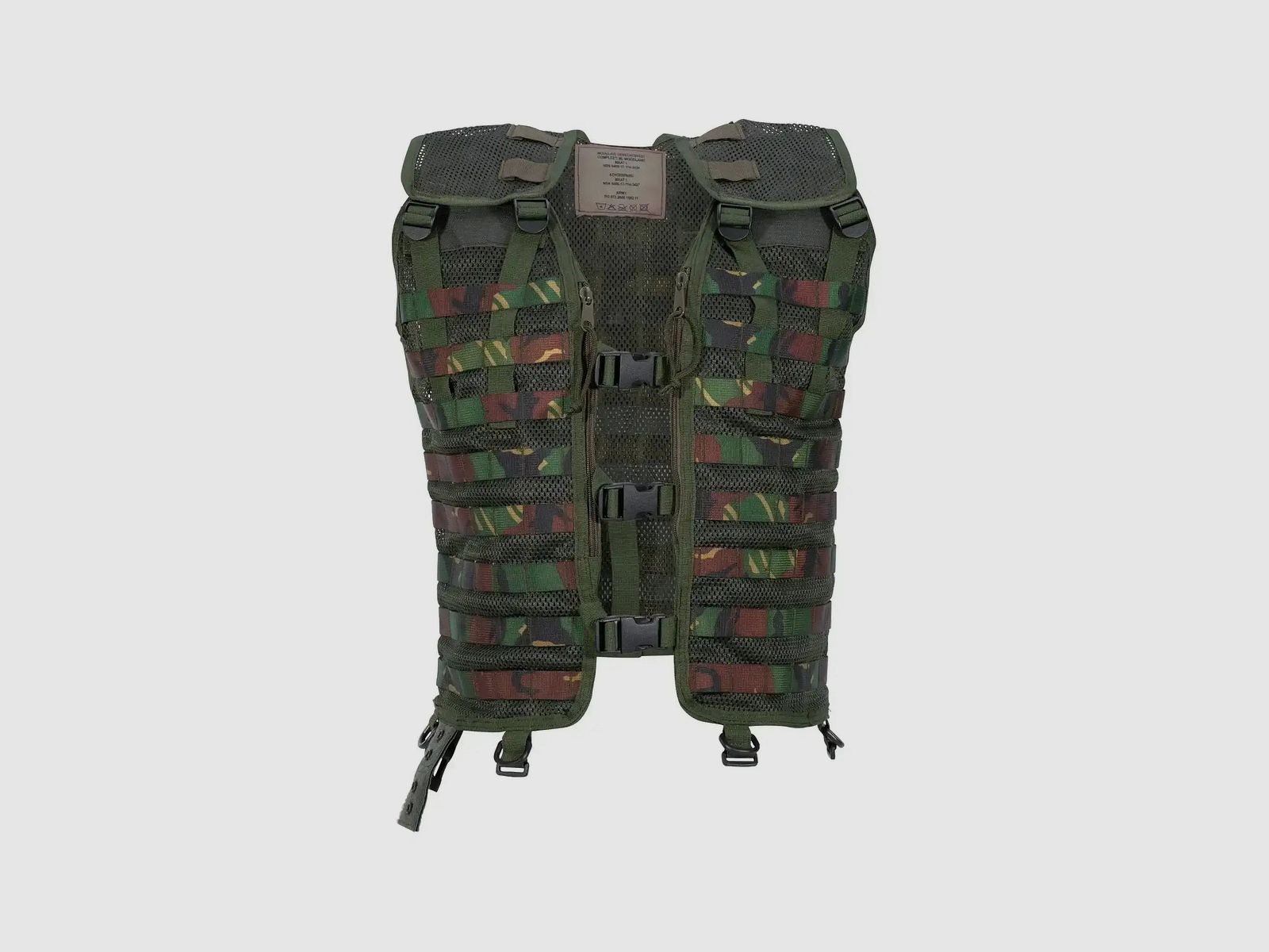 Holländische Armee Holländische Armee Holländische Gefechtsweste Modular NL tarn neuwertig