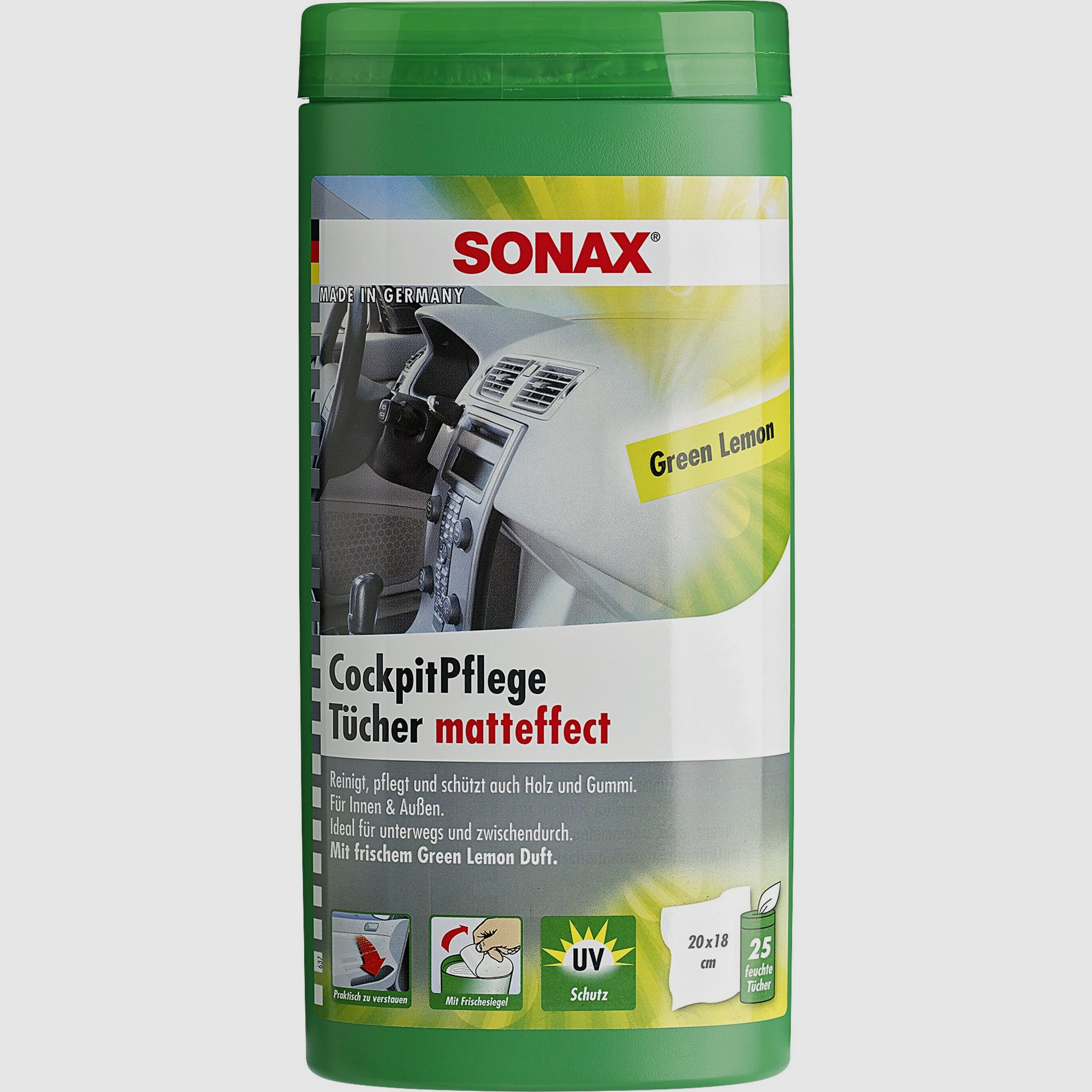 Sonax cockpit care wipes