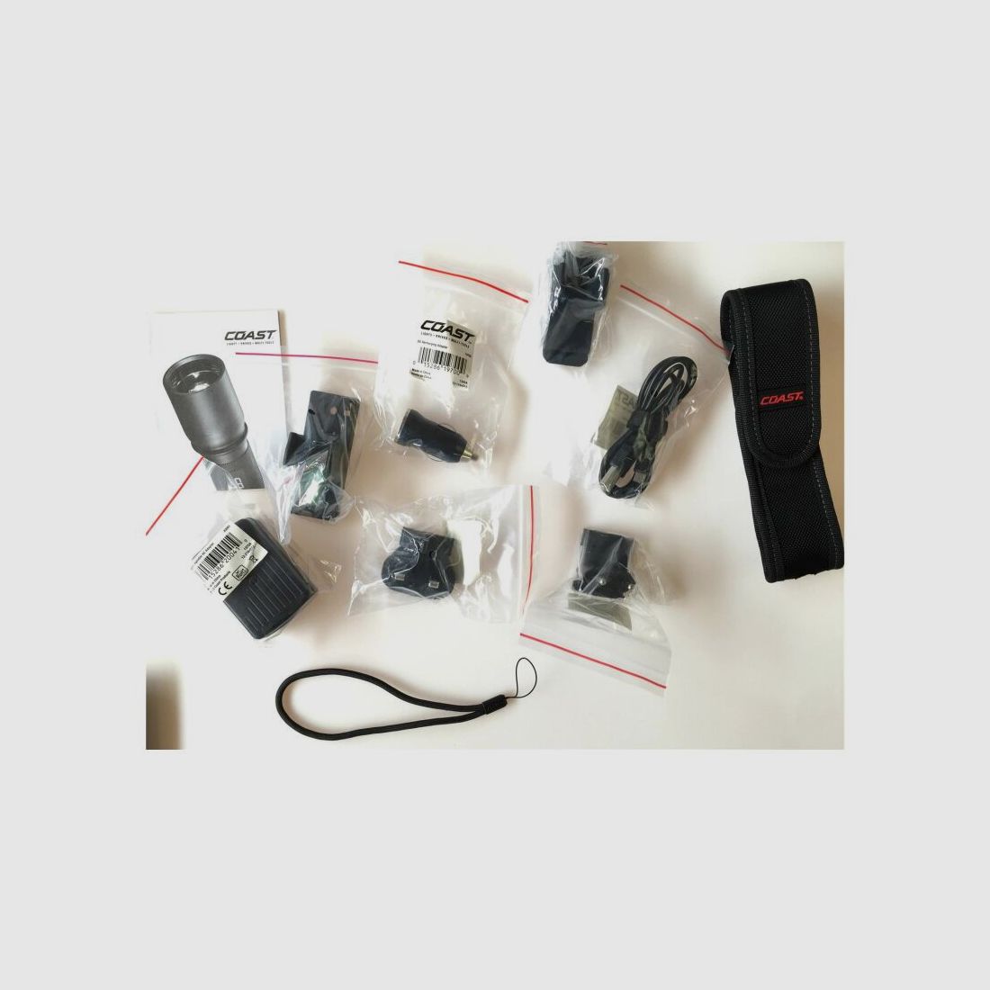 Coast HP7 R  fokussierbare Taschenlampe - wiederaufladbar