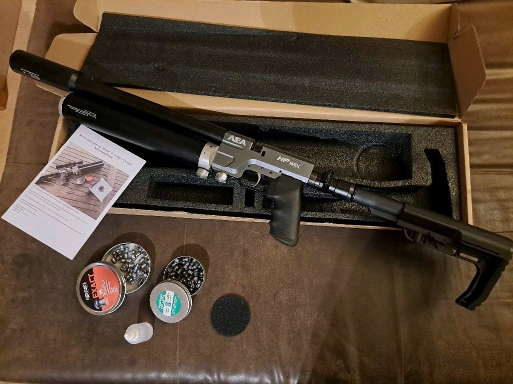 AEA HP MAX Kaliber 35 (9mm) mit Zubehör und Export-Kit