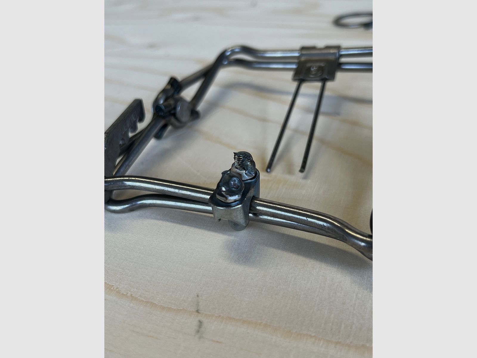 Historische Conibearfalle klein 12x12 cm