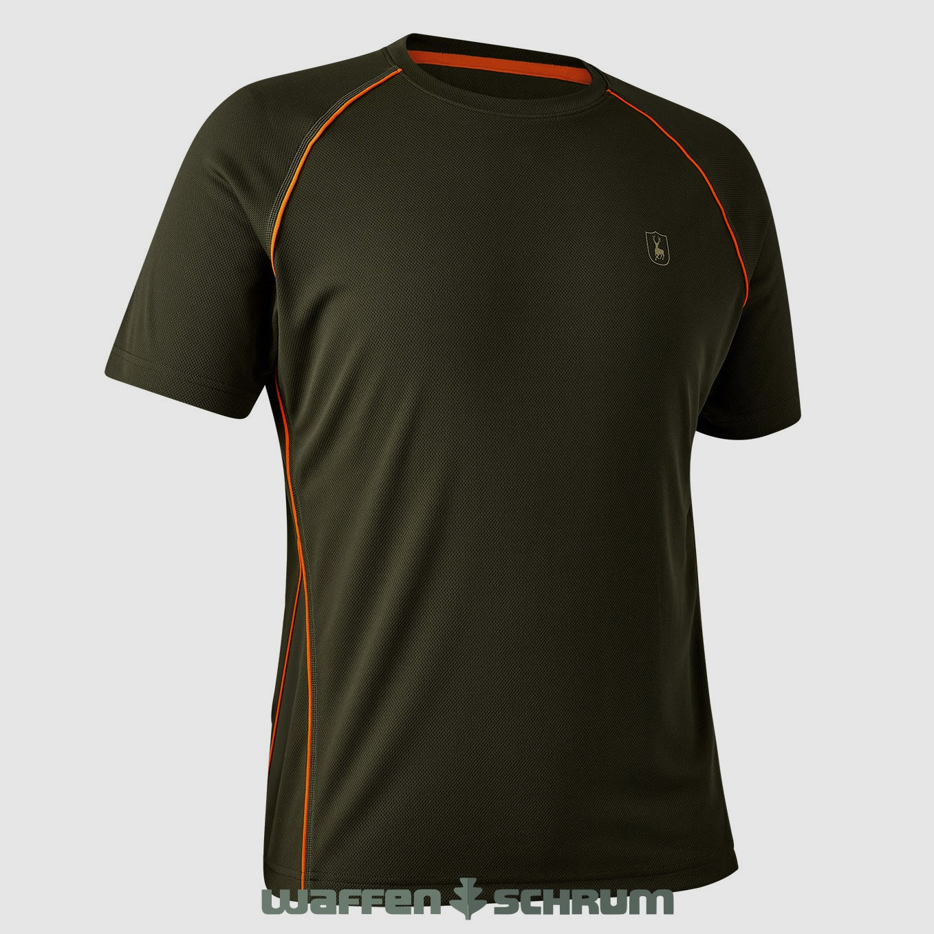 Deerhunter Langarmshirt Chamois Forest Green