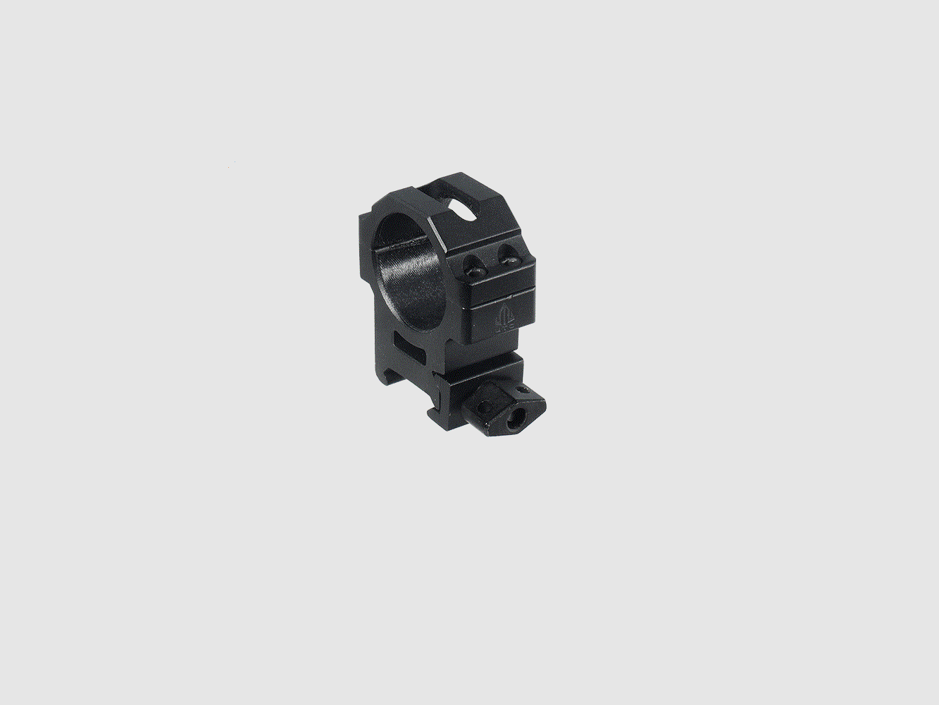 UTG Max Strength 30mm Medium Profile Picatinny Rings, 22mm Width, black