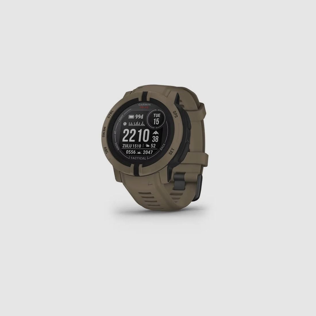 Garmin Instinct 2 Solar Tactical Edition Olivgrün