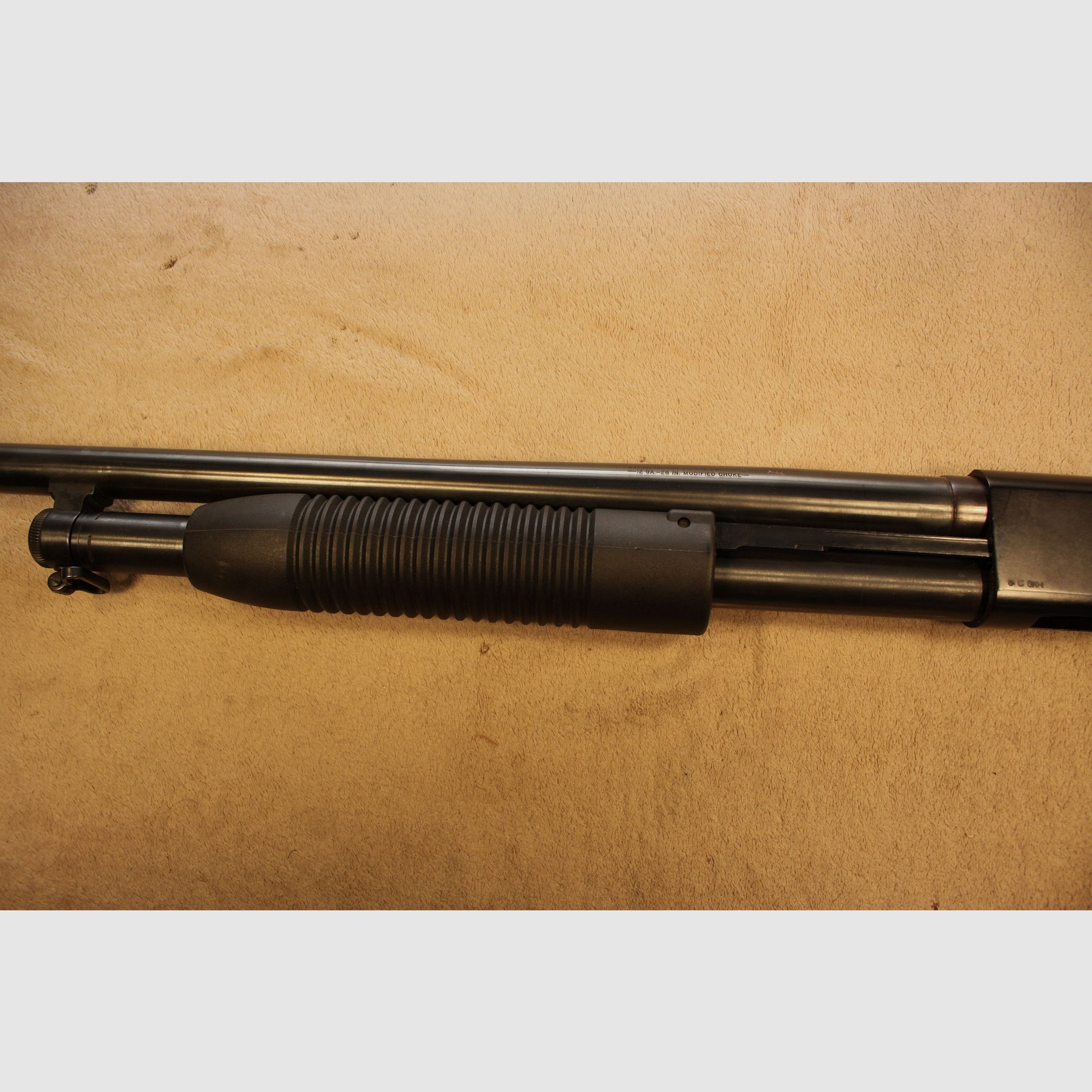Mossberg Maverick with 26 inch barrel.