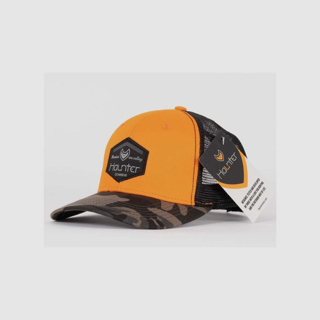 Interjakt Haunter Pomarańczowo/Camo Czapka, zdjęcie 2 z 2
