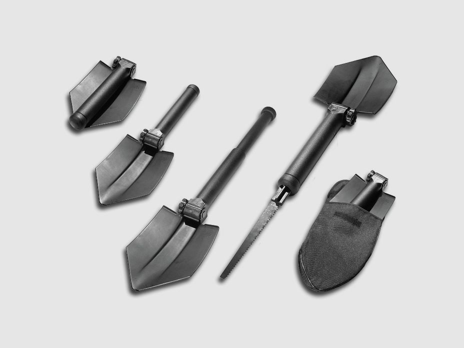 Glock Feldspaten mit Säge