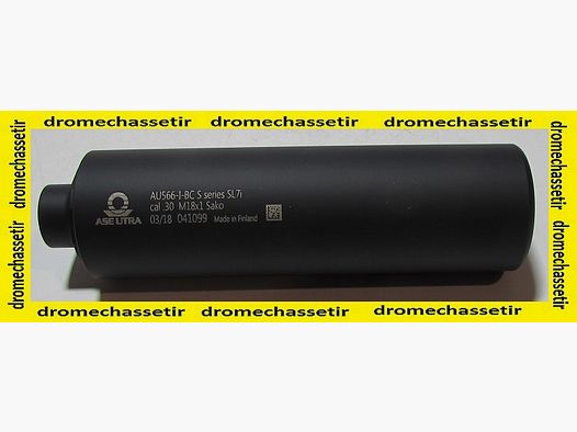 Silencieux Ase Utra, SL7I, cal 30, filetage 18×100, noir AU566