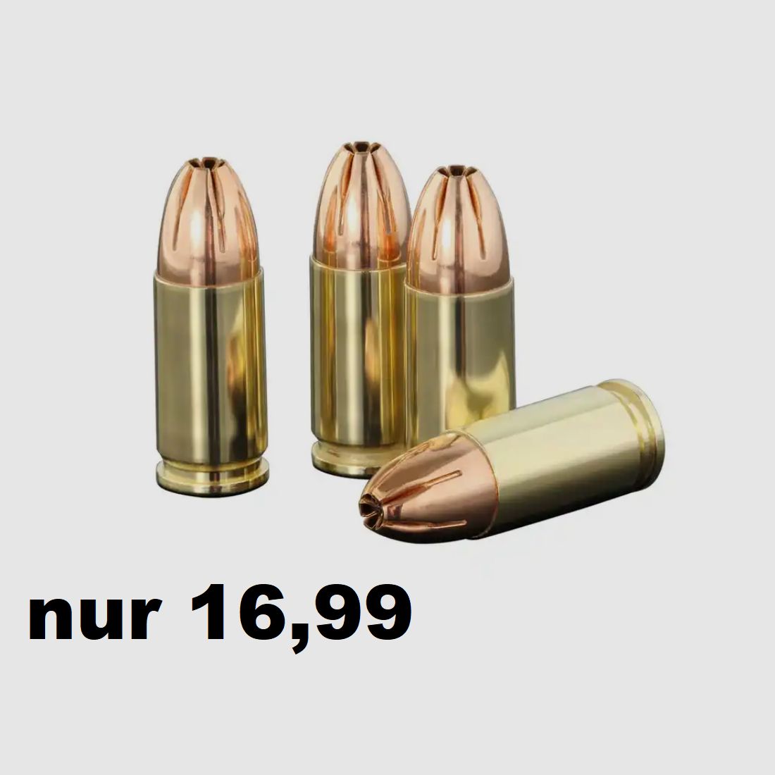 GECO HEXAGON 9mm Luger 9 mm 124gr °°°°°°°°°°°°°°°°°°