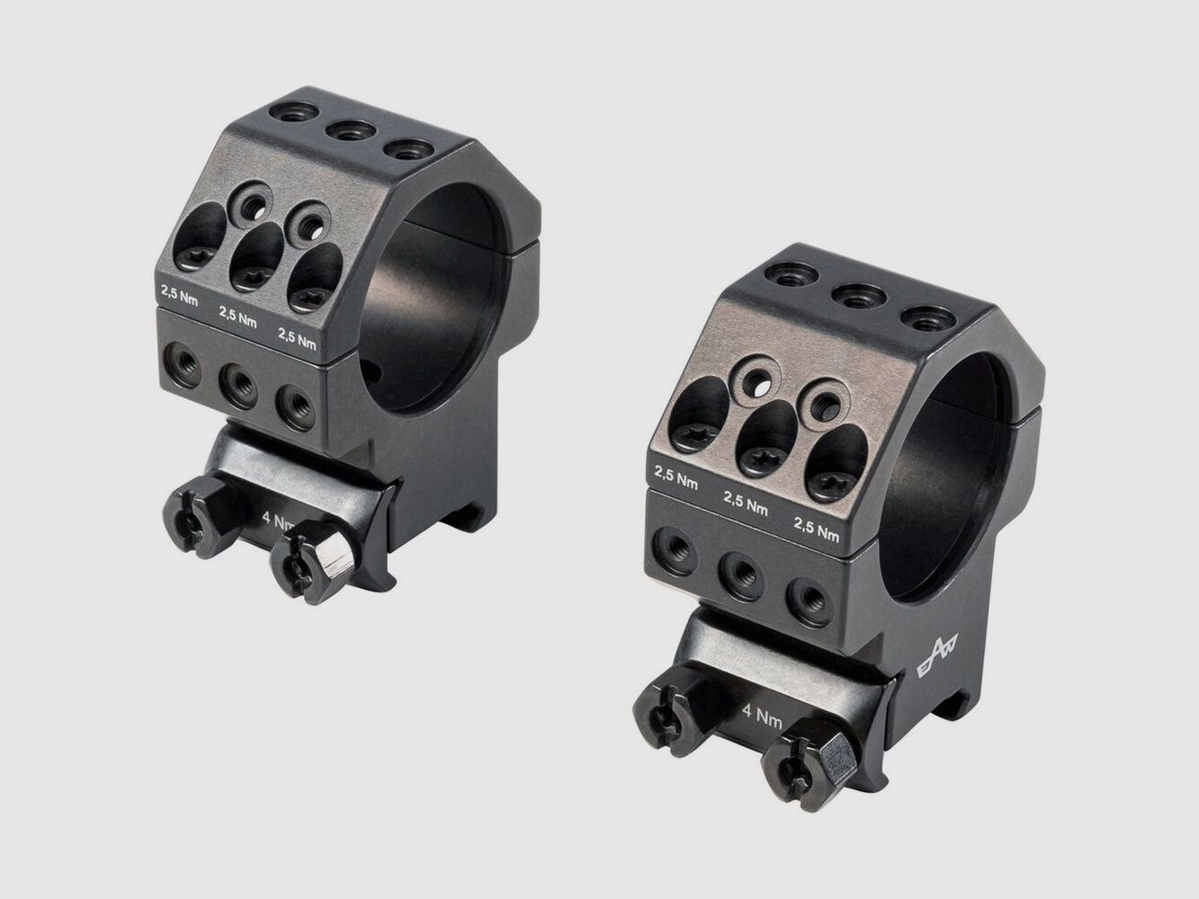 EAW GTM Aufkippmontage für Picatinny, 2-tlg. BH/Ø: 20/34