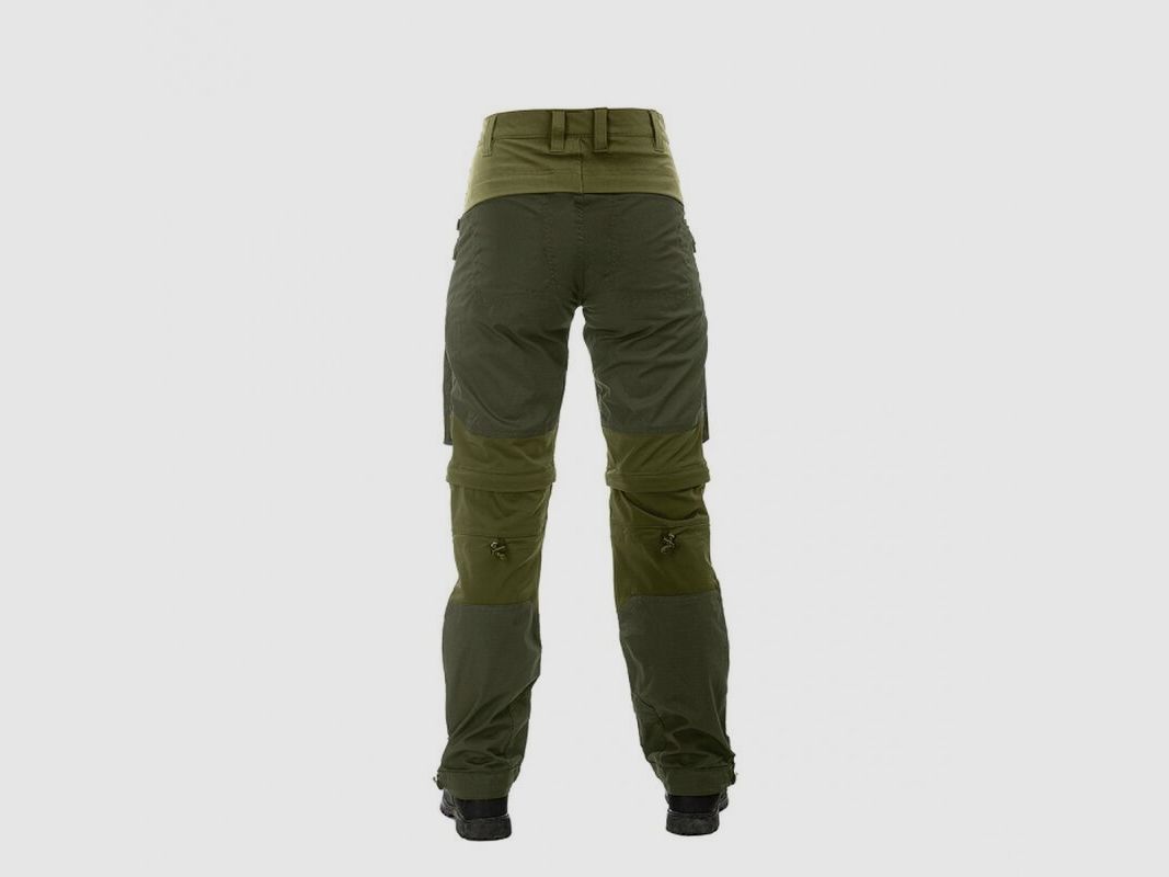 Arrak Damen Flexible Zip Off Hosen Grün