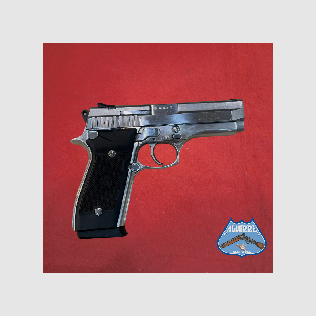 Pistolet Taurus PT945 en acier inoxydable Cal. 45ACP, image 2 sur 6