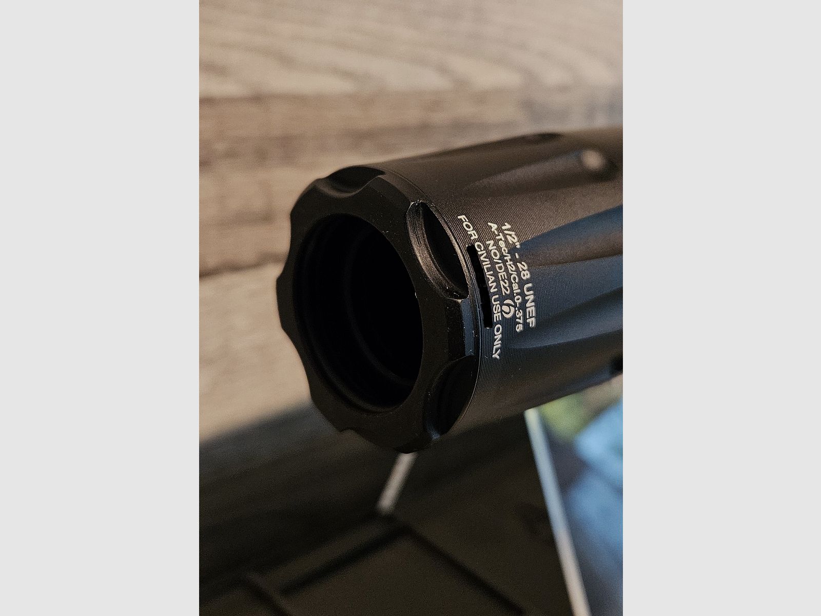 Neuware vom Fachhandel - Schalldämpfer A-TEC H2 Kal. 6,5 Gewinde 1/2"-28