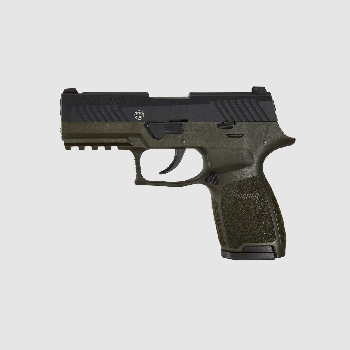 SIG Sauer Schreckschuss Pistole P320 OD Green