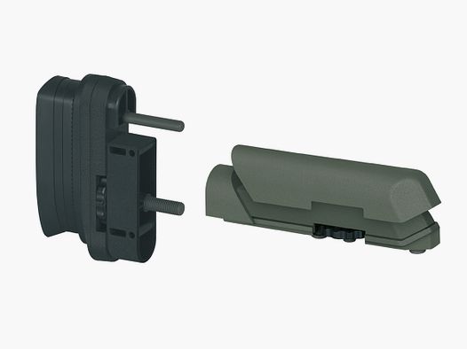 Amoeba Schaftbacke + Schaftkappe Striker S1 OD Groen