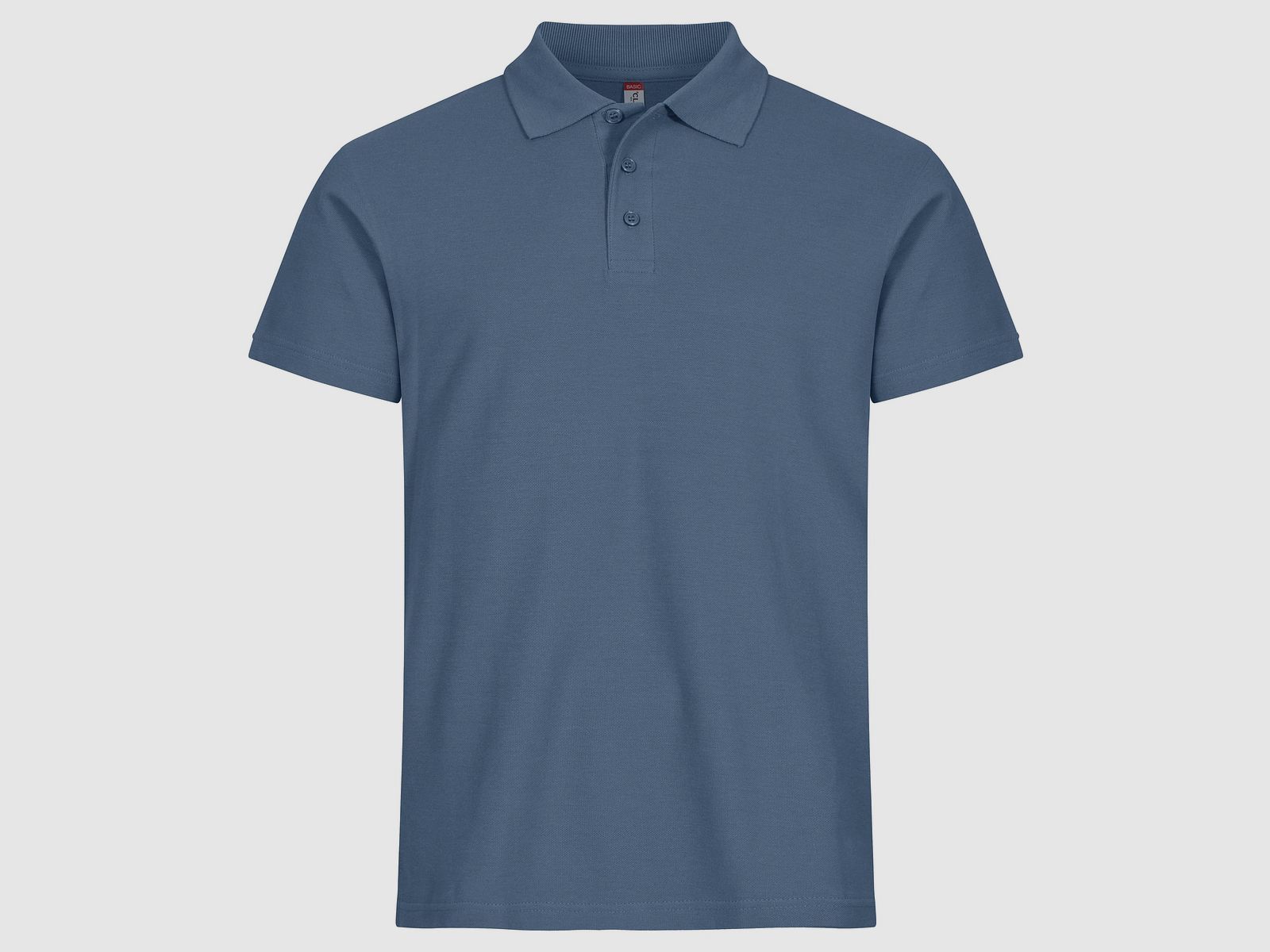 Clique Basic Polo Staalblauw 3XL
