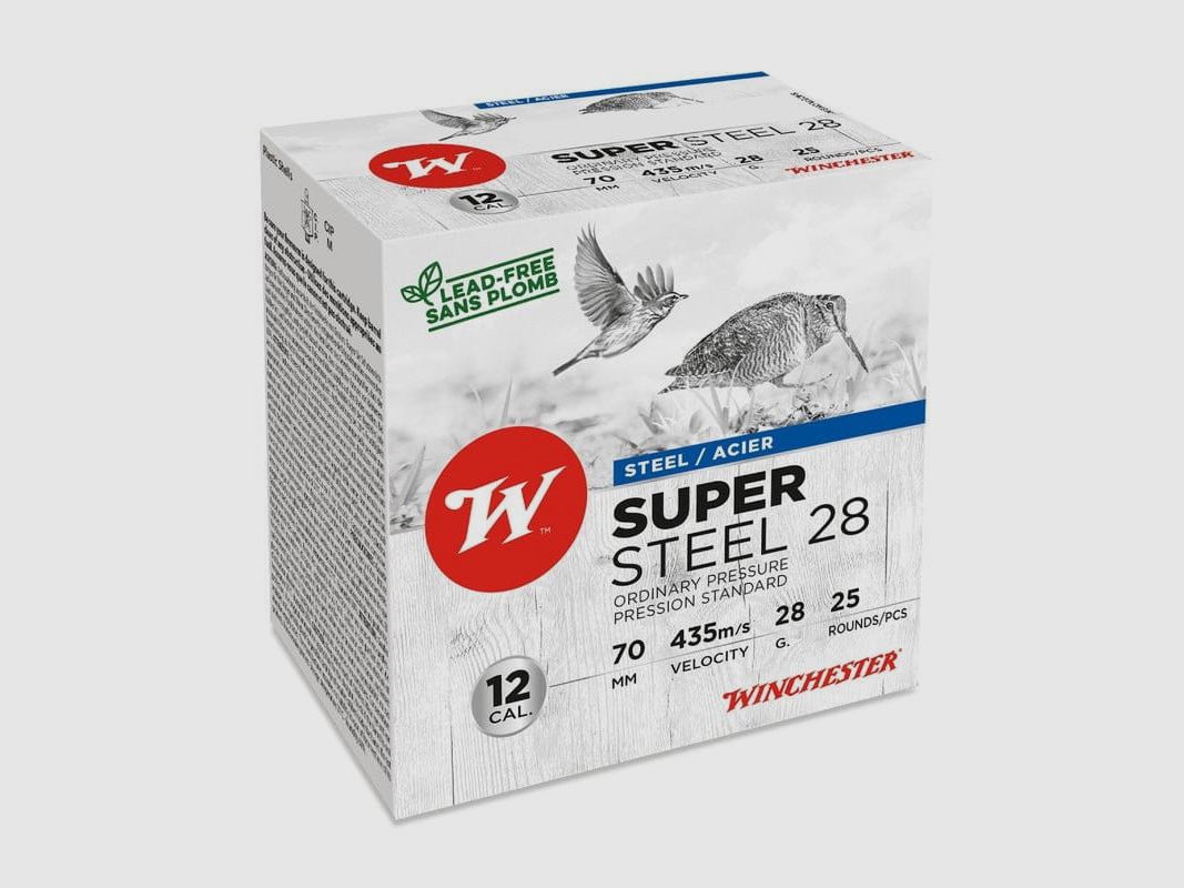 Winchester Super Steel 28 g Kal .12/70 - 25 Stk.