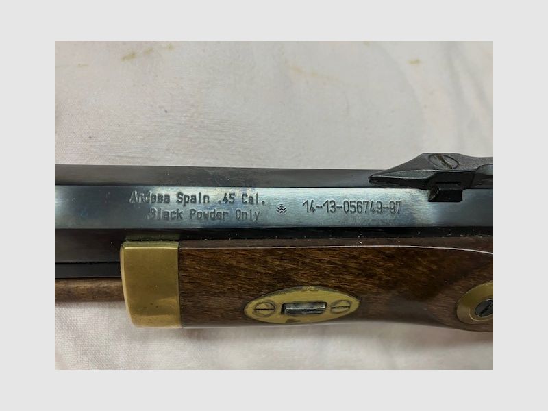 Pistolet perkusyjny Ardesa Hiszpania model Patriot 1-16, kal. .45 z spustem, nieużywany