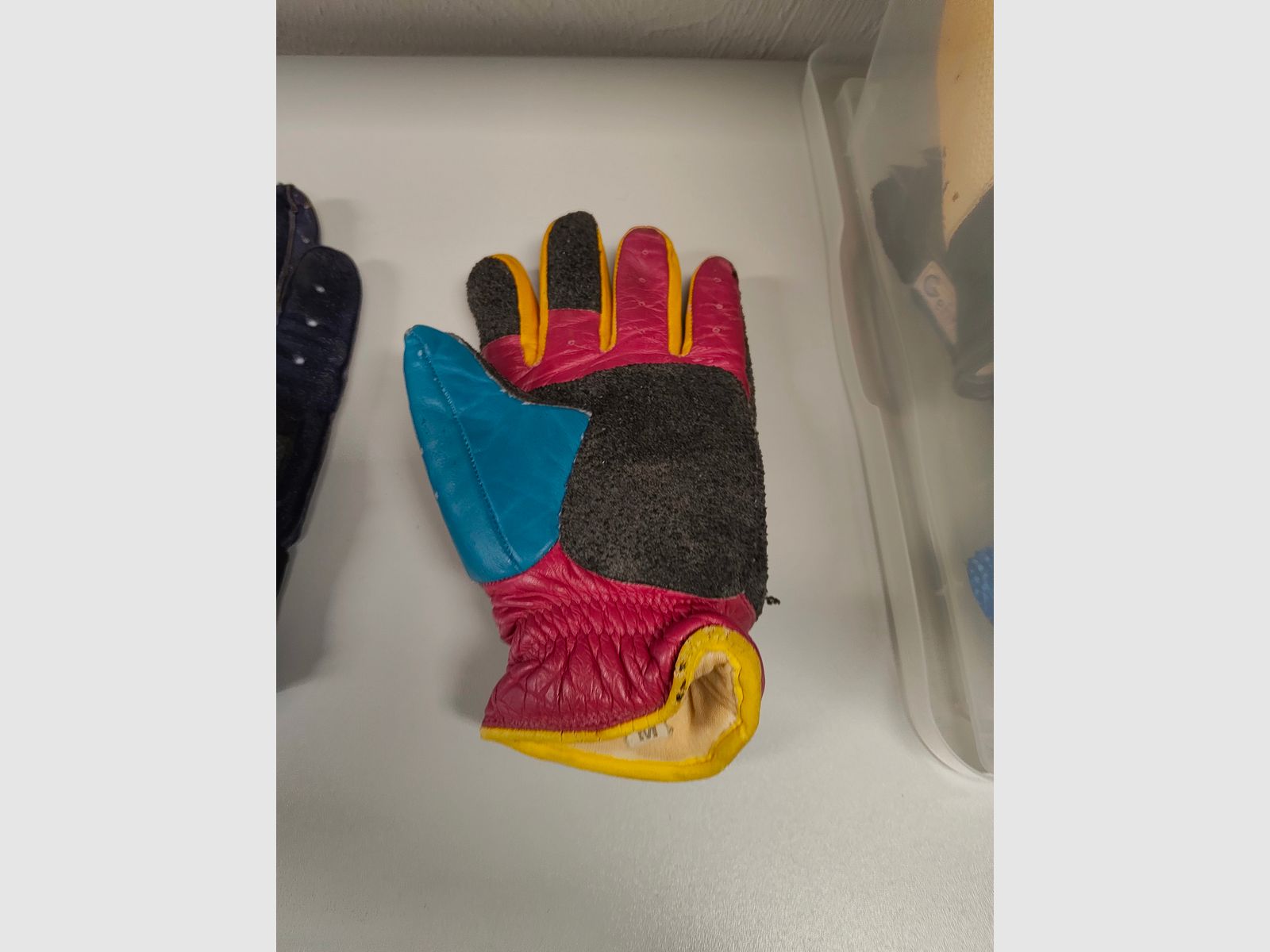 Schießhandschuh Konvolut 7 Stück Gehmann Holme Frankonia Anschütz