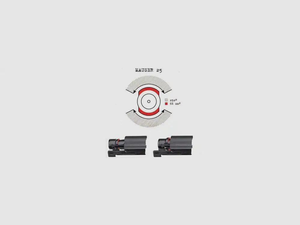 Mauser Mauser Komplettangebot Repetierbüchse M25 Extreme schwarz mit Zielfernrohr Minox RS 4