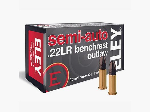 ELEY Bala SEMI AUTO BENCHREST OUTLAW