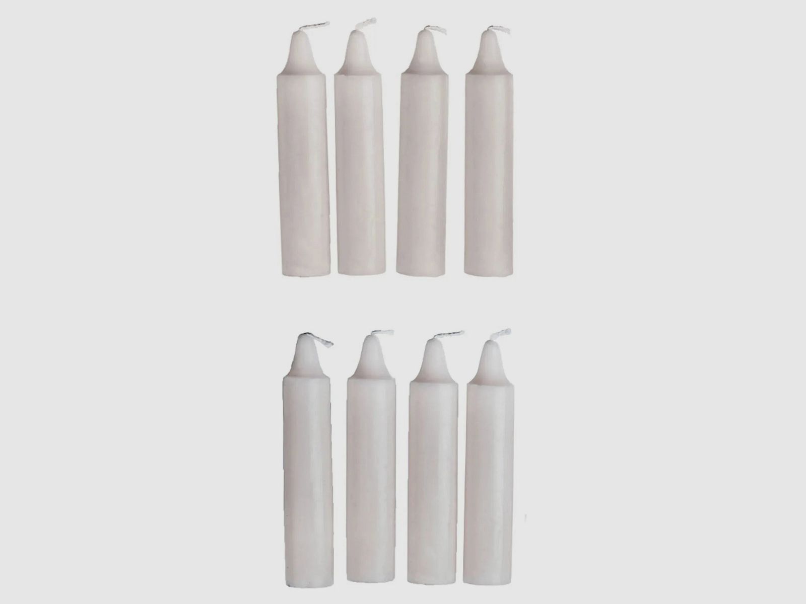 Swiss Army Bunker Candles 8-Pack as good as new