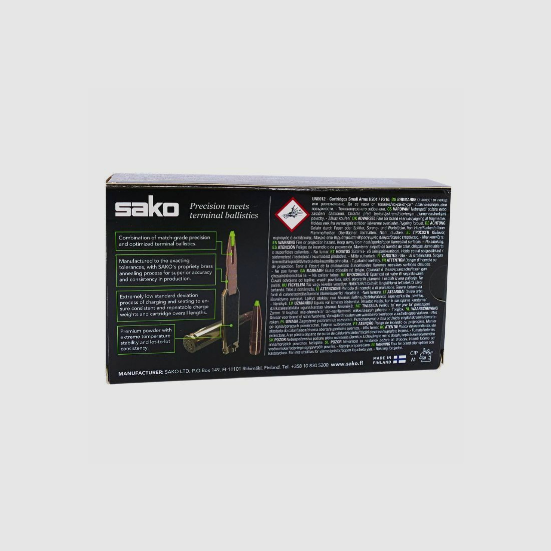 Sako	 6,5x55  Powerhead Blade 7,8g/120grs