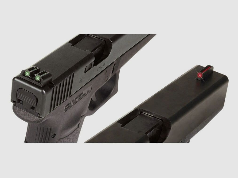 TRUGLO fiberglass sights for Glock